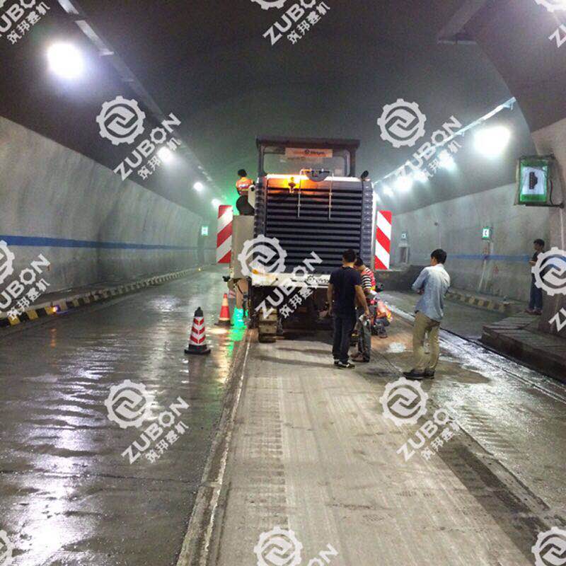 精銑刨在隧道水泥混凝土路面養護中的應用